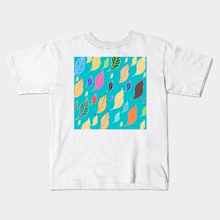 Colorful leaves Kids T-Shirt